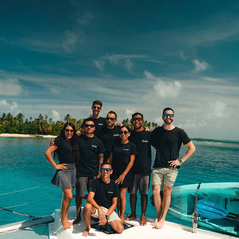 The best Panamanian crew in San Blas